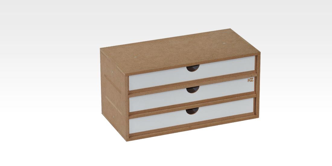 Modular Organizer 3 Drawers